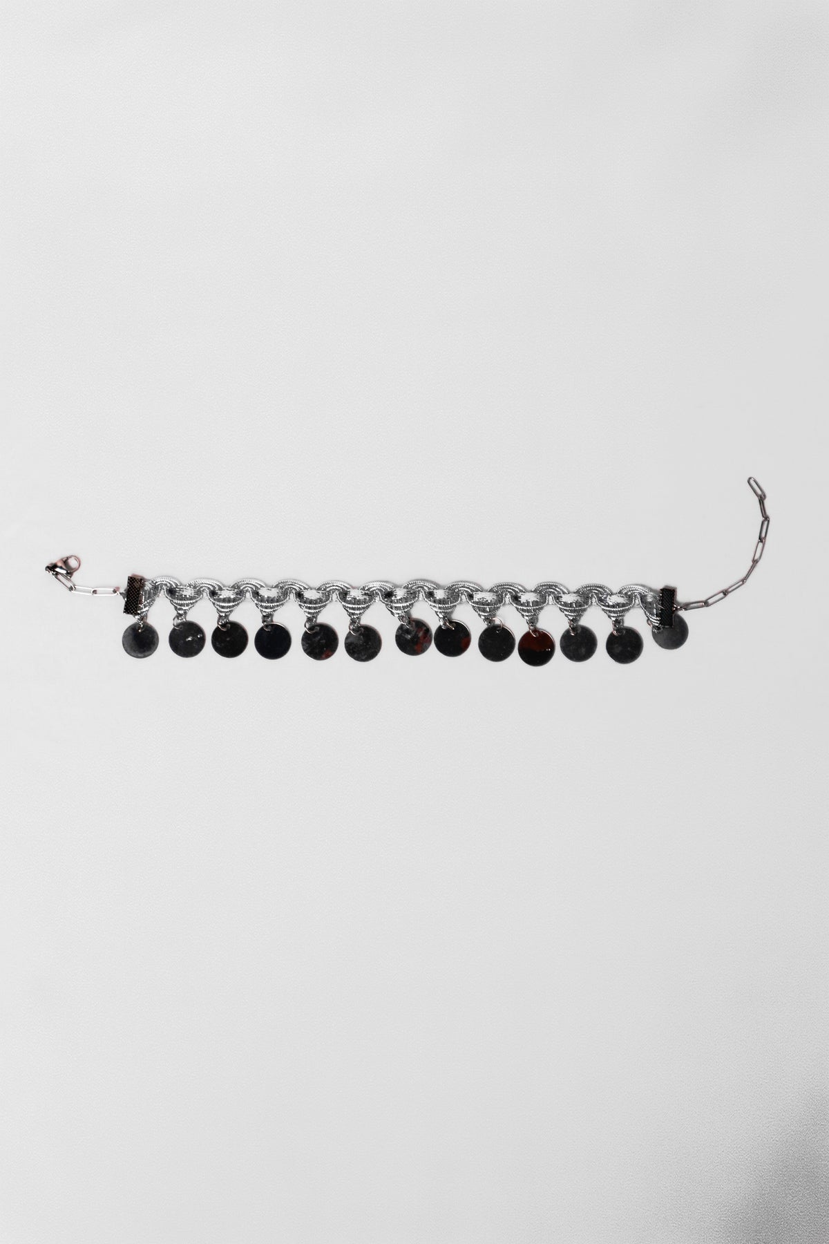 Prismatic choker - silver