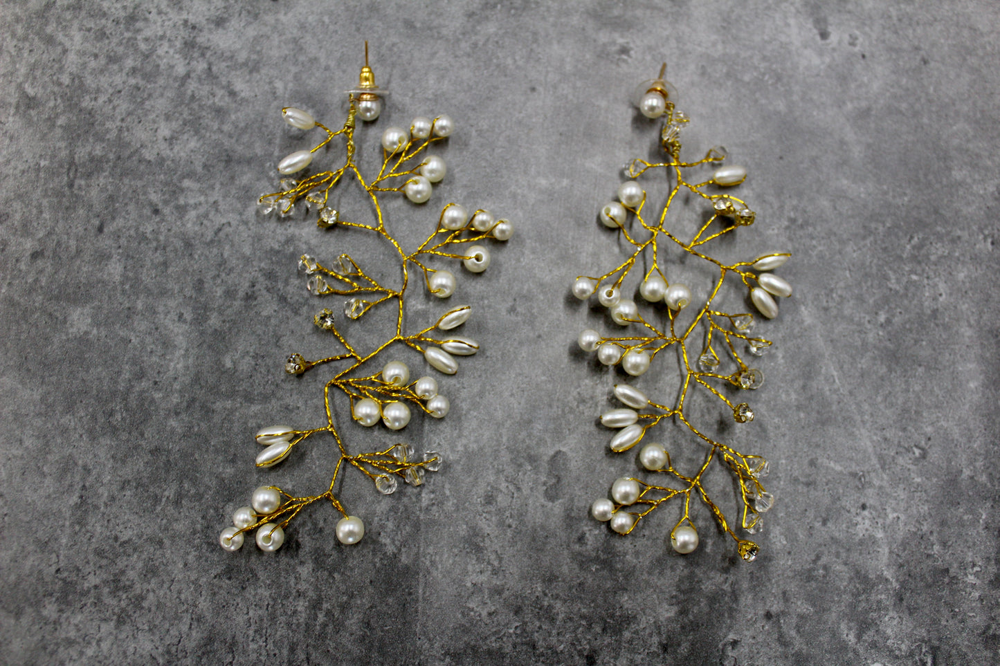 Casiopea earrings - gold