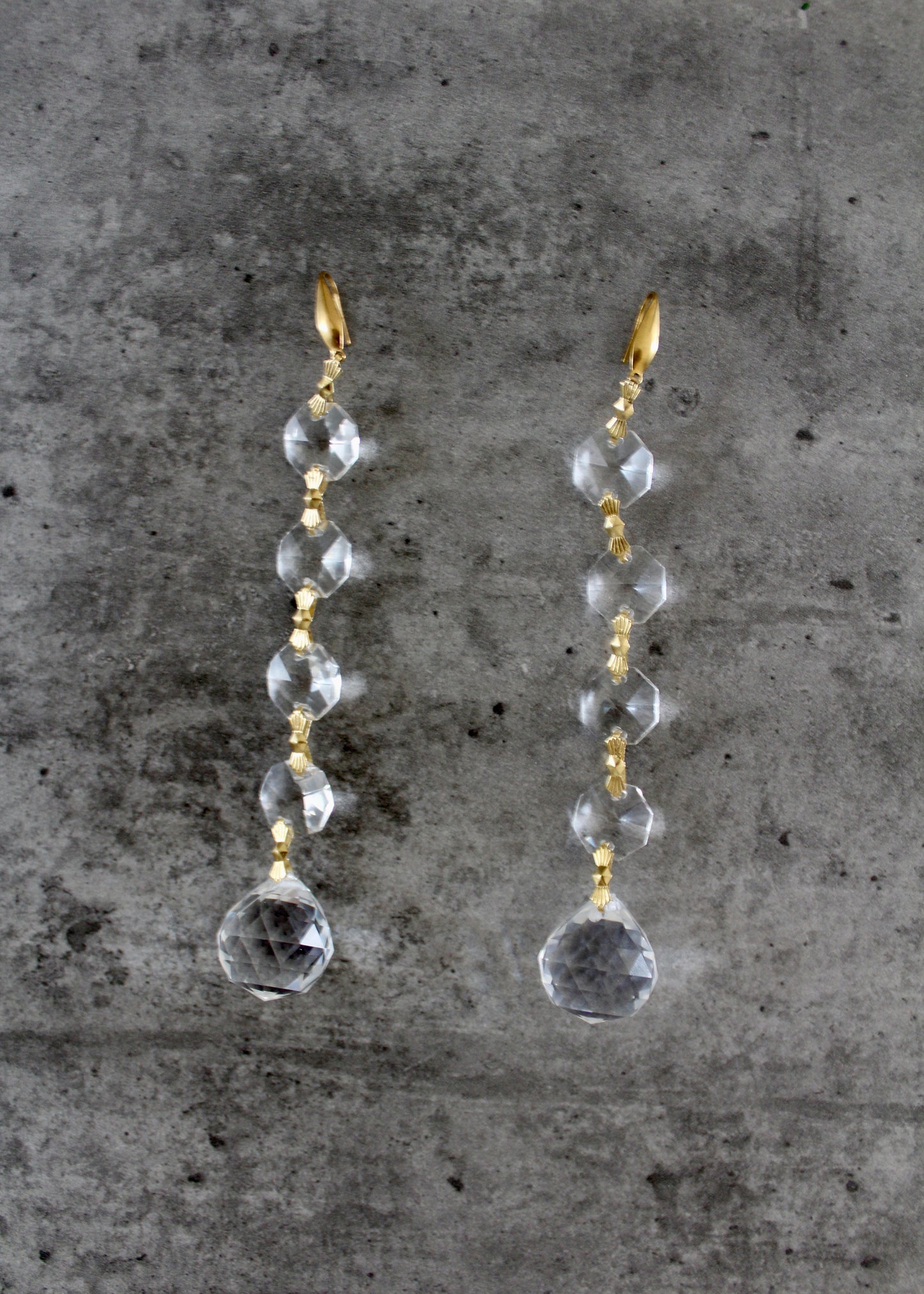 Starry night earrings