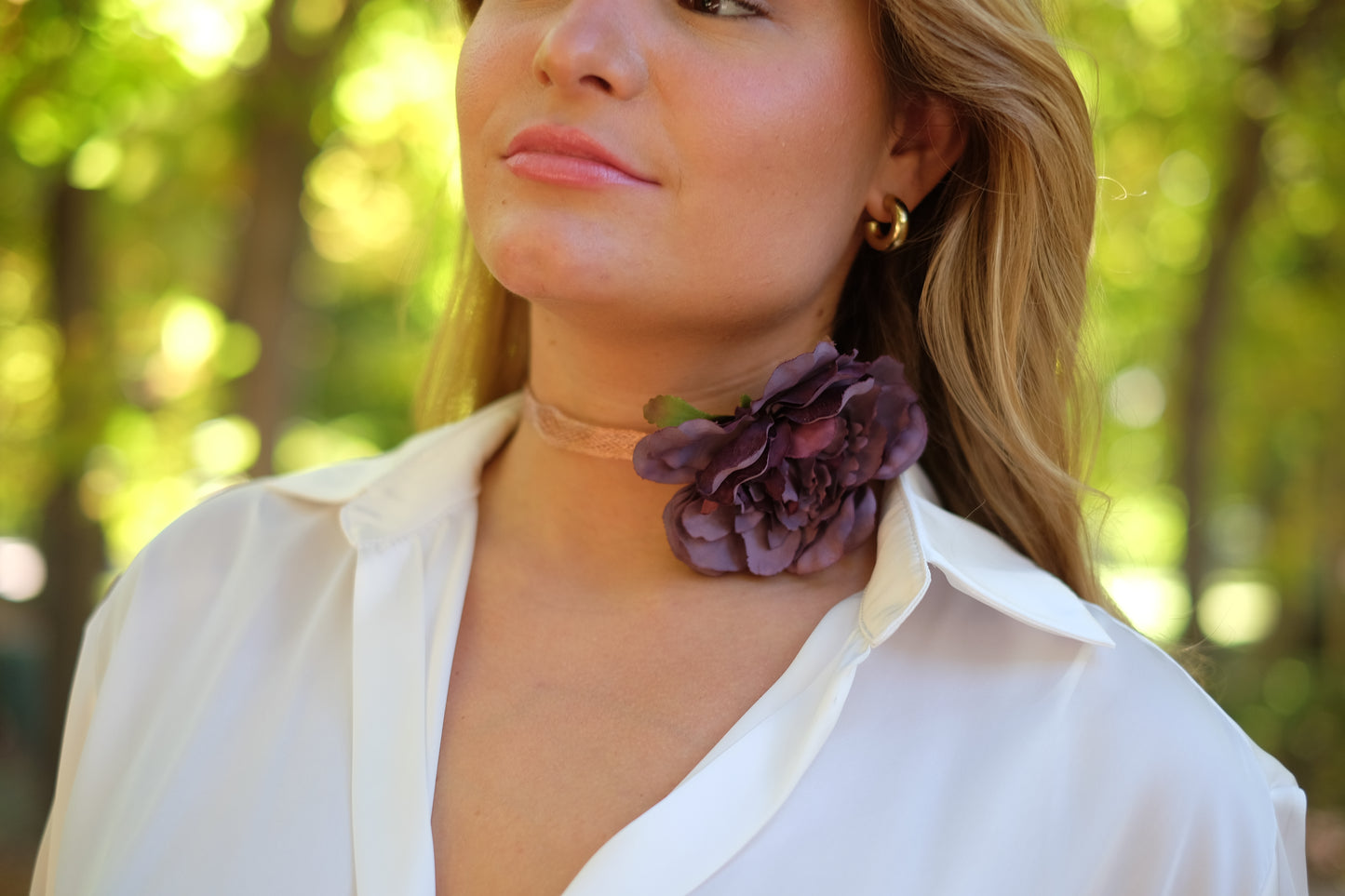 Choker Florence - Morado