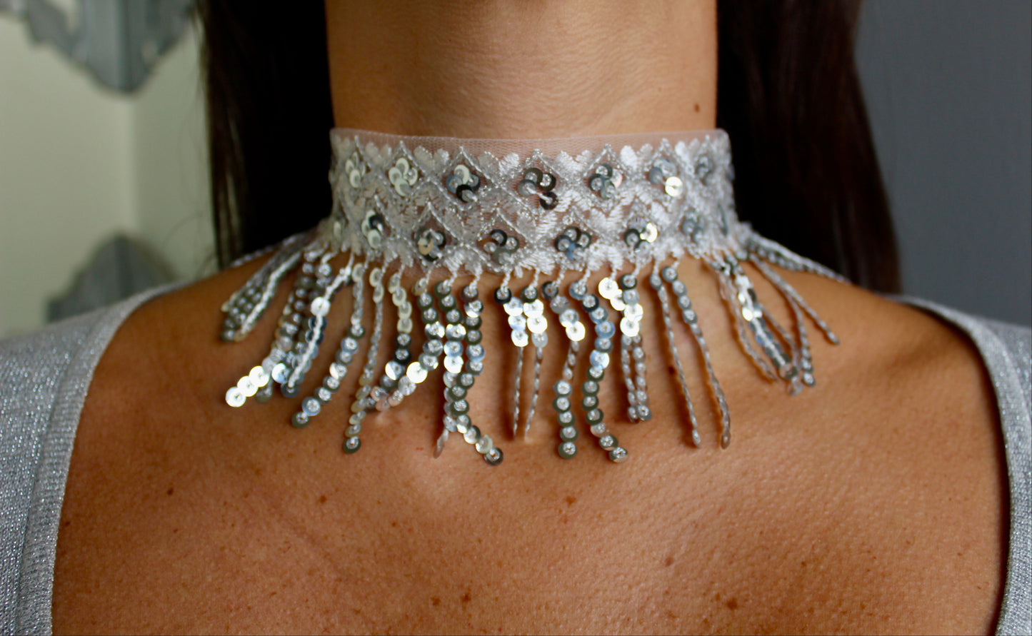 Jolie choker - silver