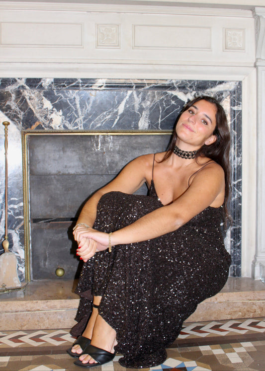 Skylark choker - black