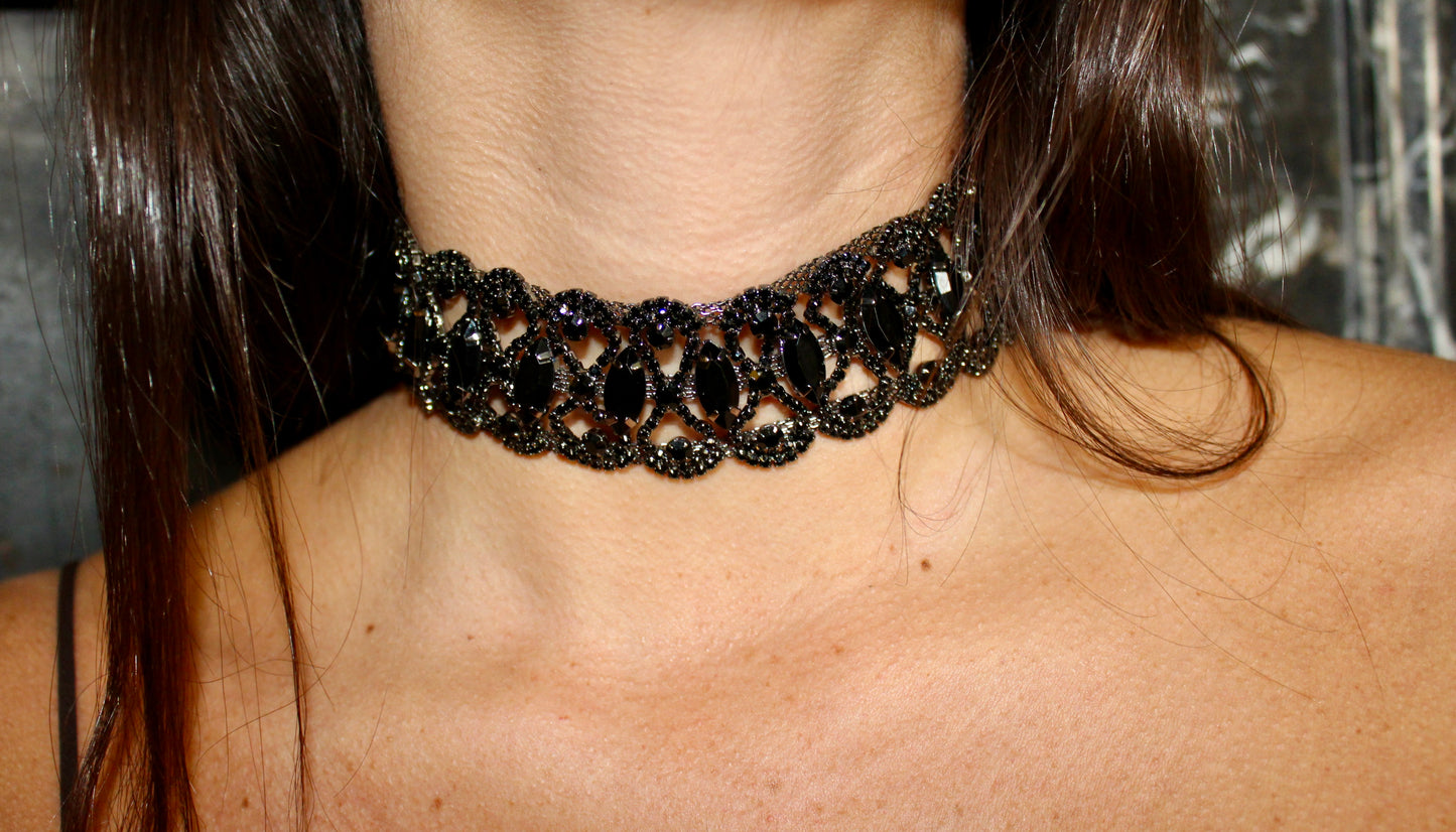Skylark choker - black