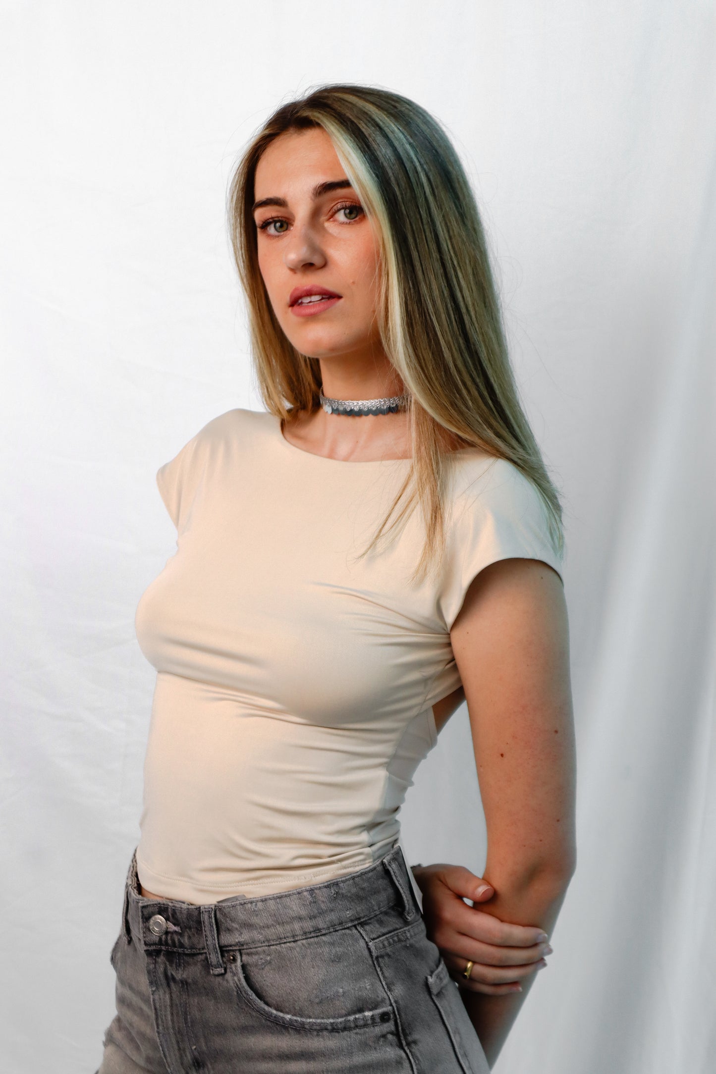 Fierce choker - silver