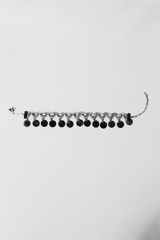 Prismatic choker - silver