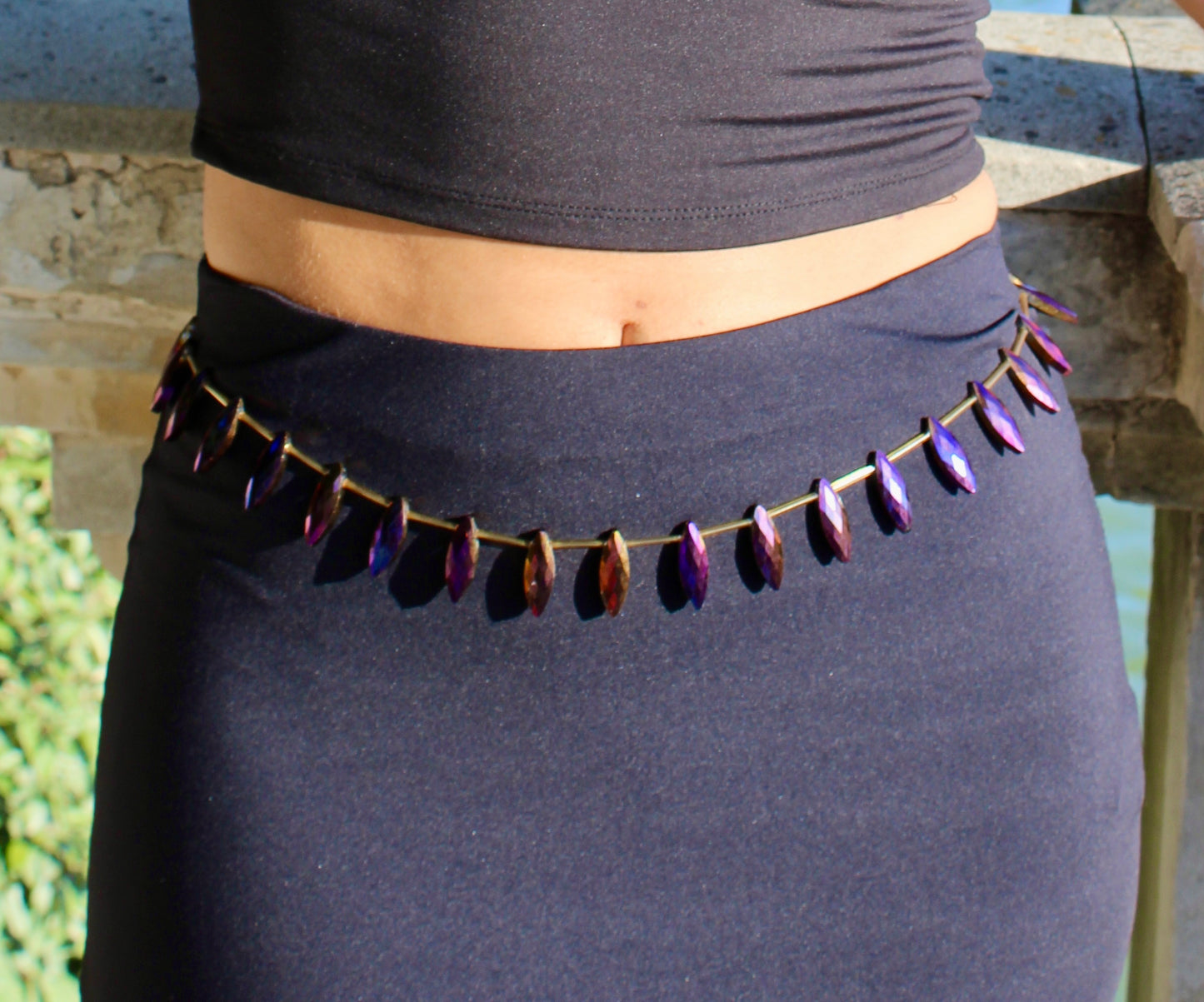 PURPLE MOON Belt / Necklace