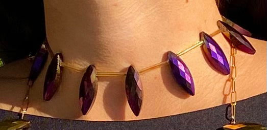 PURPLE MOON choker