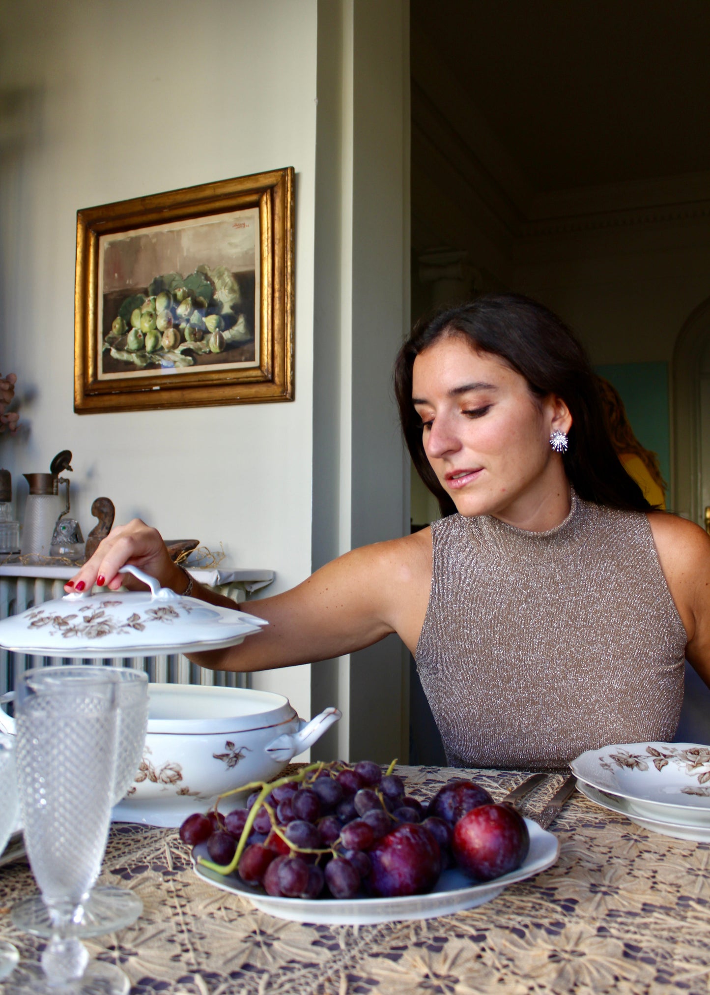 Stardust earrings - silver