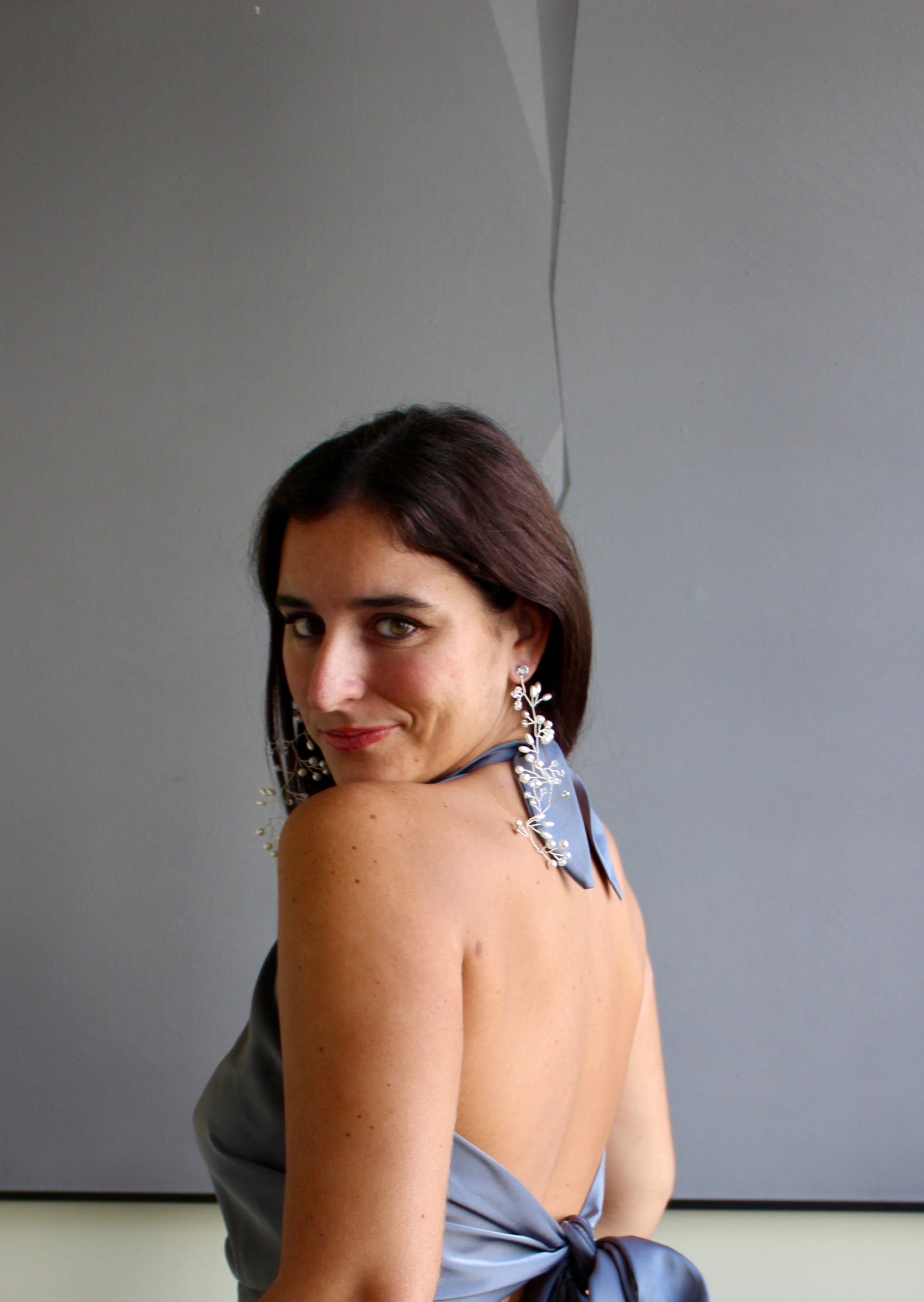 Casiopea earrings - silver