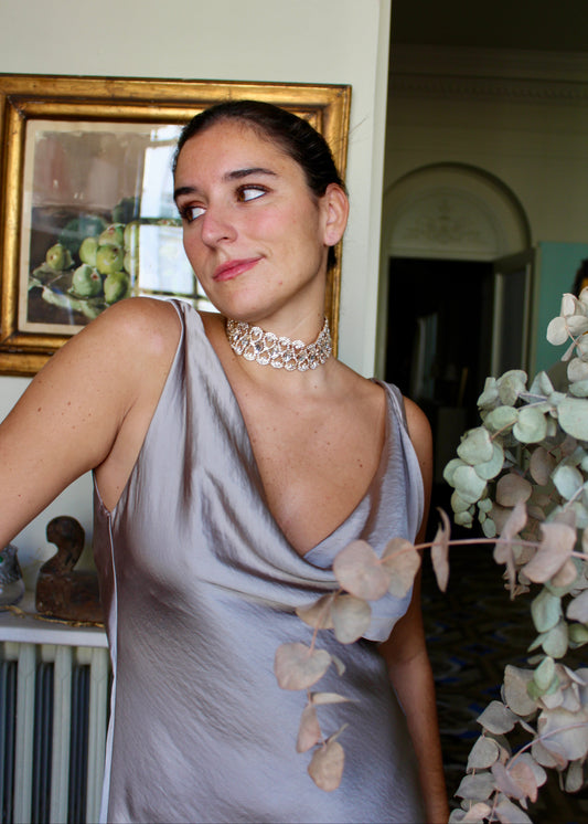 Skylark choker - gold