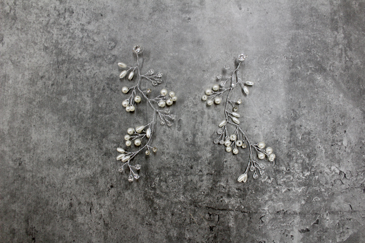 Casiopea earrings - silver