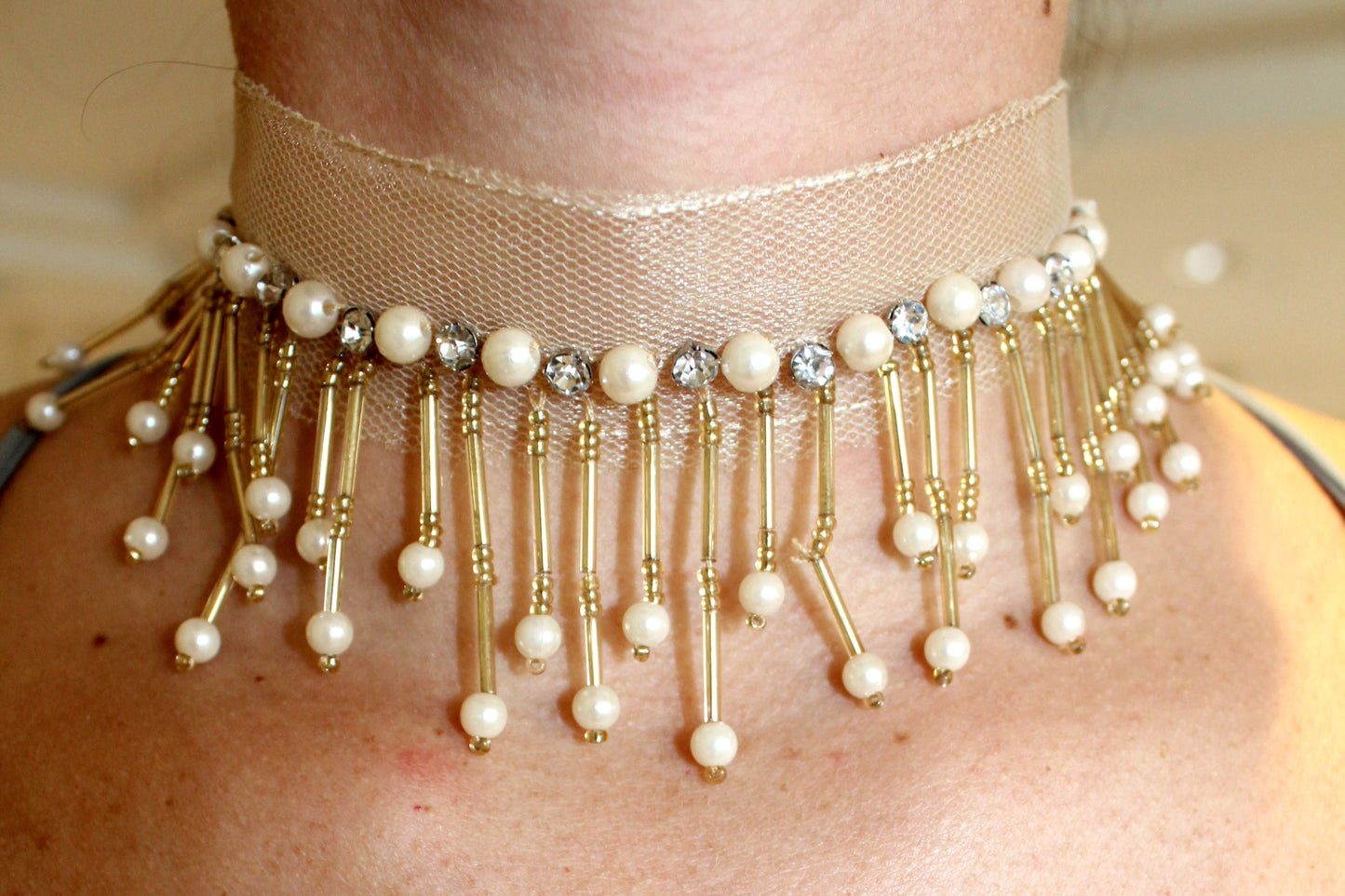 Golden Bell Choker